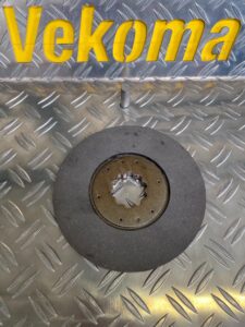 Remschijf vulkaniseren revisie Vekoma